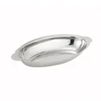 image of Winco ADO-15 Au Gratin Dish, 15 Oz., 9-13/16"L X 4-13/16"W X 1-3/8"H, Oval