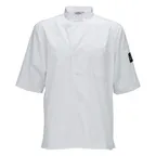 image of Winco UNF-9WS Broadway Ventilated Shirt, Tapered Fit, white, small