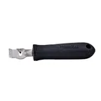 image of Winco VP-306 Zester/Lemon Peeler, 6", Stainless Steel, Soft Grip Handle
