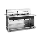 image of Atlas Metal BLH-3 50" Hot Food Serving Counter, (3) Wells