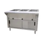 image of Advance Tabco SW-3E-240-DR 47" Electric Hot Food Table, (3) Sealed Wells 