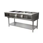 image of Advance Tabco WB-4G-NAT-X Gas Hot Food Serving Counter