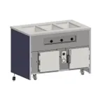 image of Atlas Metal INFHB-4 64" Mobile Hot Food Unit, (4) Wells