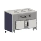 image of Atlas Metal INFHB-5 77" Mobile Hot Food Unit, (5) Wells