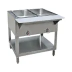 image of BK Resources STE-NG-2 Natural Gas Hot Food Table, (2) Wells