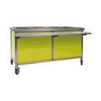 image of Eagle Group DCS5-HFU-B 78" Director'S Choice® Mobile Hot Food Table, (5) Pan Capacity