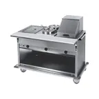 image of Eagle Group PHT6OB-240-3 97" Spec-Master® Portable Hot Food Table, (6) Pan Capacity