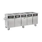 image of FWE HLC-5W6-7H-35-HWR 86" Tray Line Heated Serving & Holding Cabinet, (5) Wells