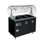 image of Vollrath T38709 46" 2-Series Affordable Portable™ (3) Sealed Well Hot Food Station Deluxe