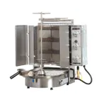 image of Inoksan PDG300NM 35" Gas Doner Kebab/Gyro Machine, 132 Lbs, 6 Burners, 46.800 BTU
