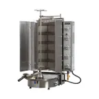 image of Inoksan PDG500NM Gas Doner Kebab Machine / Vertical Broiler w/ w/ Wire Mesh, 198 Lbs, 78.000 BTU