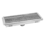 image of Advance Tabco FTG-2454 Floor Trough, 54"W X 24"D X 4" Deep