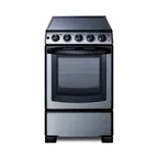 image of Summit REX2071SSRT Electric Range, 20"W, 2.3 Cu.Ft. Oven Capacity