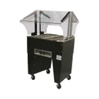 image of Advance Tabco B2-120-B-S 31" Portable Hot Food Buffet Table, (2) Open Wells