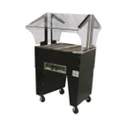 image of Advance Tabco B2-240-B-S 31" Portable Hot Food Buffet Table, (2) Open Wells