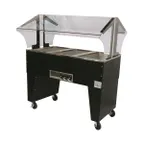 image of Advance Tabco B3-240-B-S 47" Portable Hot Food Buffet Table, (3) Open Wells