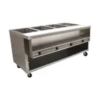 image of Advance Tabco HDSW-4-120-BS 62"Heavy Duty Hot Food Table, (4) Sealed Wells 