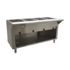 image of Advance Tabco SW-4E-240-BS 62" Electric Hot Food Table, (4) Sealed Wells