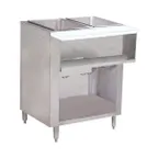 image of Advance Tabco WB-2G-NAT-BS 31" Natural Gas Hot Food Table, (2) Open Wells