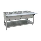 image of BK Resources STE-LP-5 Liquid Propane Hot Food Table, (5) Wells