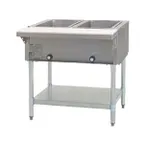 image of Eagle Group HT2-LP-1X 33" Gas Hot Food Serving Counter, (2) Pan Capacity