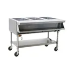 image of Eagle Group SPHT3-120 50" Portable Sealed Well Hot Food Table, (3) Pan Capacity