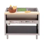 image of Piper Products DME-3-SS 44" Pipermatic Serving Counter, (3) Sealed Wells