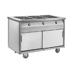 image of Randell RAN HTD-3B 48" Electric Hot Food Table, (3) Hot Food Wells