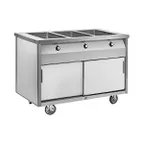 image of Randell RAN HTD-3S 48" Electric Hot Food Table, (3) Hot Food Wells