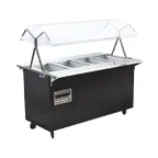 image of Vollrath 38711 60" 2-Series Affordable Portable™ (4) Open Well Hot Food Station