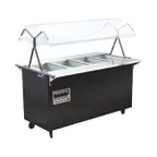 image of Vollrath 3871160 60" 2-Series Affordable Portable™ (4) Open Well Hot Food Station