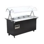 image of Vollrath 38712 60" 2-Series Affordable Portable™ (4) Open Well Hot Food Station