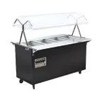 image of Vollrath 387122 60" 2-Series Affordable Portable™ (4) Open Well Hot Food Station