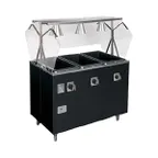 image of Vollrath 3893746 46" 2-Series Affordable Portable™ (3) Open Well Hot Food Station