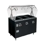 image of Vollrath T38709464 46" 2-Series Affordable Portable™ (3) Sealed Well Hot Food Station Deluxe