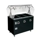 image of Vollrath T38936464 46" 2-Series Affordable Portable™ (3) Sealed Well Hot Food Station Deluxe