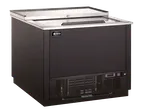 image of Omcan USA 50113 - 36" Glass & Plate Chiller, 8.5 cu ft, Sliding Door, 5 Shelves, 0°F-7°F, R290, 115V