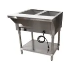 image of Advance Tabco HF-2E-240 31"Electric Hot Food Table, (2) Open Wells 