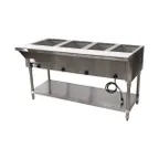 image of Advance Tabco HF-4E-240 62" Electric Hot Food Table, (4) Open Wells 