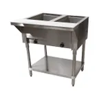 image of Advance Tabco SW-2E-240 31"Electric Hot Food Table, (2) Sealed Wells 