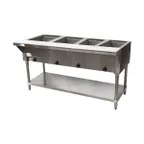 image of Advance Tabco SW-4E-240 62" Electric Hot Food Table, (4) Sealed Wells