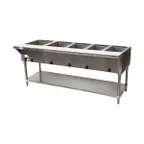 image of Advance Tabco SW-5E-240 77" Electric Hot Food Table, (5) Sealed Wells