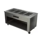 image of Alluserv AHF5 80" Evolution Series Electric Hot Food Counter, (5) Wells