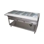 image of BK Resources STESW-4-240 58" Electric Steam Table, (4) Pan Sealed Wells