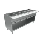 image of BK Resources STESW-5-240-EN 72" Electric Steam Table, (5) Pan Sealed Wells