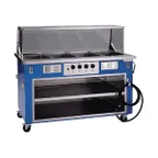image of Delfield KH-2-NU 36" Shelleyglas® Hot Food Serving Counter, (2) Wells without Understorage