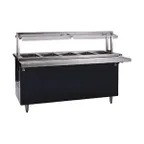 image of Delfield KH-5-NU 74" Shelleyglas® Hot Food Serving Counter, (5) Wells without Understorage