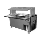 image of Delfield SH-4-NU 60" Electric Hot Food Serving Counter, (4) Wells without Understorage