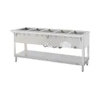 image of Duke WB305 Aerohot Steamtable Wet Bath Unit, 72-3/8"W, Gas