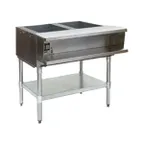 image of Eagle Group AWT2-LP-1X 33" Gas Hot Food Serving Counter, (2) Pan Capacity